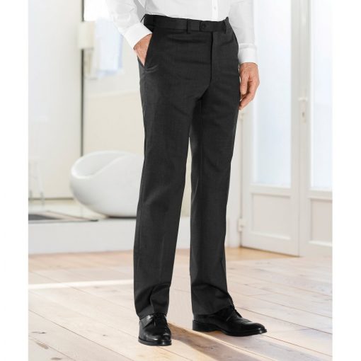 Kalhoty s upravitelným pasem antracitová  – Blancheporte