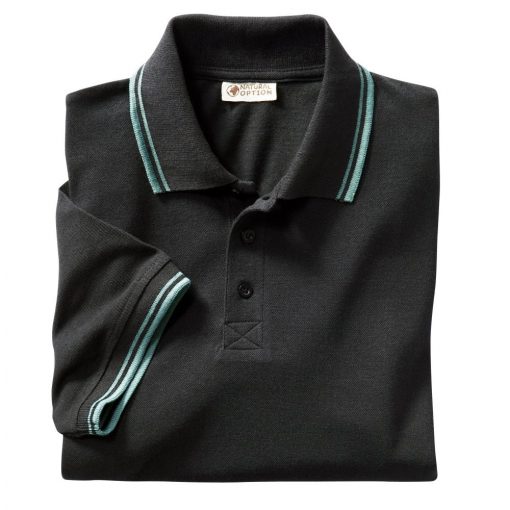 Polo tričko s krátkými rukávy černá / (XL) – Blancheporte