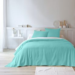 Přehoz na postel blankytně modrá xcm - Blancheporte