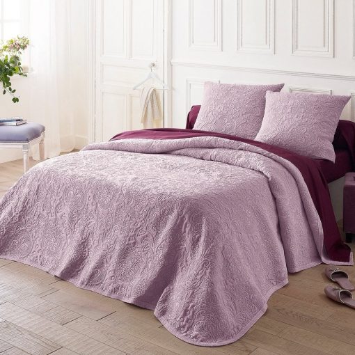 Přehoz na postel Melisa purpurová xcm – Blancheporte