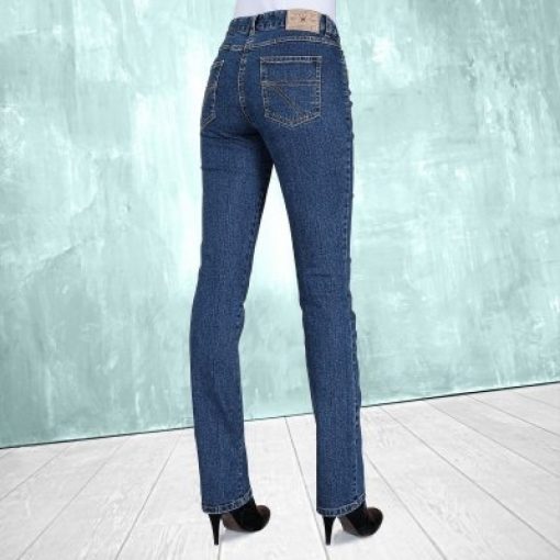Rovné džíny modrá  – Blancheporte