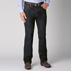 Speciální džíny pro větší bříško černá  - Blancheporte