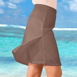 Kalhotová sukně hnědošedá  - Blancheporte