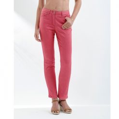 Kalhoty pro malou postavu růžová  - Blancheporte