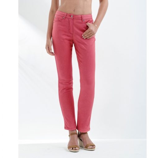 Kalhoty pro malou postavu růžová  – Blancheporte