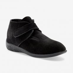 Kotníkové boty na suchý zip černá  - Blancheporte