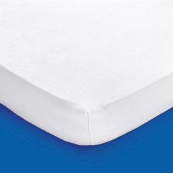 Meltonová voděodolná ochrana matrace s PVC vrstvou bílá xcm