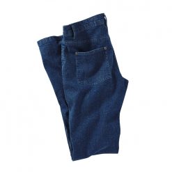 Strečové rovné džíny denim modrá  - Blancheporte