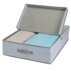 Box s víkem šedá  x  x  cm - Blancheporte