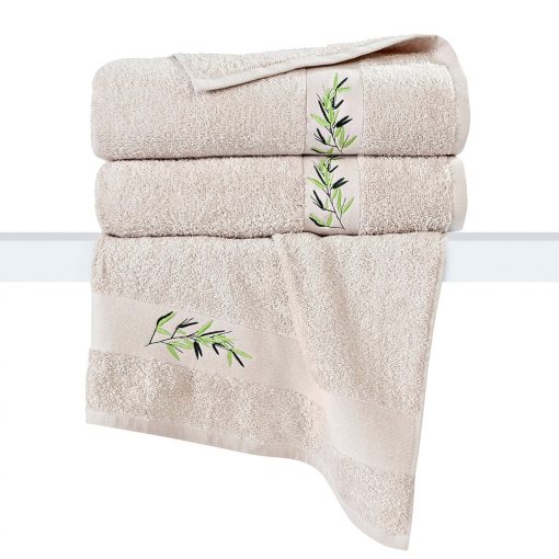 Froté ručníky s výšivkou „bambus“