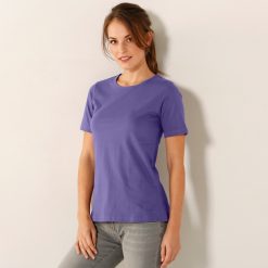 Tričko s krátkými rukávy fialovošedá / - Blancheporte
