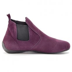 Kotníkové boty s pruženkou purpurová  - Blancheporte