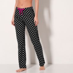 Pyžamové kalhoty s potiskem puntíků potisk puntíky / - Blancheporte
