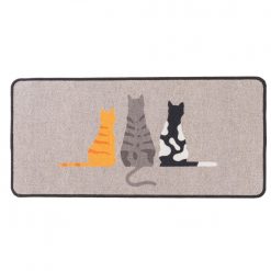 Kuchyňský kobereček Kočky šedá x cm - Blancheporte