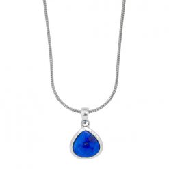 Stříbrný náhrdelník s lapis lazuli lapis lazuli - Blancheporte