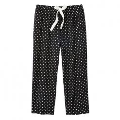 / pyžamové kalhoty s potiskem puntíků Lola černá/sl.kost / - Blancheporte