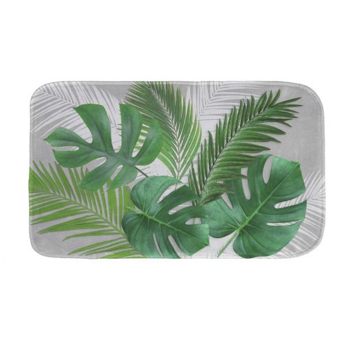 Koupelnová předložka s potiskem džungle zelená xcm – Blancheporte