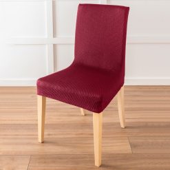 Pružný povlak na židli s optickým vzorem granátová samostatně - Blancheporte