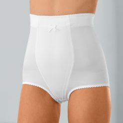 Vysoké stahující kalhotky bílá  - Blancheporte