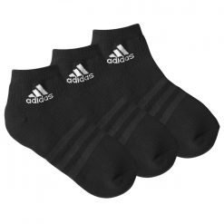 Kotníkové černé ponožky "Ankle Crew" zn. Adidas