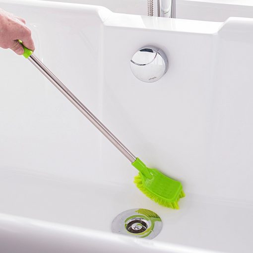 Speciální kartáč na čištění koupelny zelená – Blancheporte